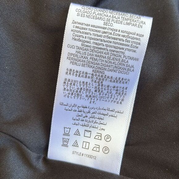 BCBGMaxAzria Black Velvet & Lace Sleeveless Midi Dress w Bow at the Neckline - Picture 8 of 9